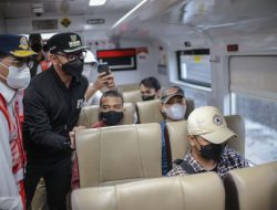 Kereta Api Lintas Bogor-Sukabumi di Uji Coba, Menhub dan Bima Arya Sampaikan Hal Penting Ini