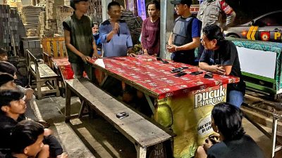 Tawuran Saling Lempar Petasan Saat Jam Sahur, 8 Remaja Ini Diamankan Polsek Cileungsi
