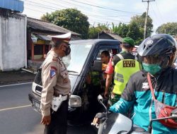 Disiplinkan Warga Patuh Prokes, Polsek Ciampea Lakukan Ini