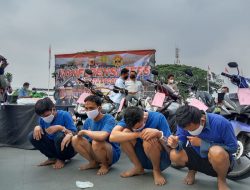 Polresta Bogor Kota Ciduk 4 Pelaku Curat Pecah Kaca Mobil, Tuh Lihat Tampangnya