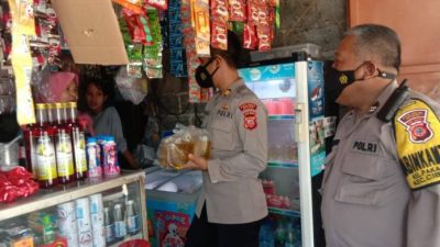 Minimalisir Penyebaran Covid-19, Polsek Cibinong Gelar Patroli Prokes