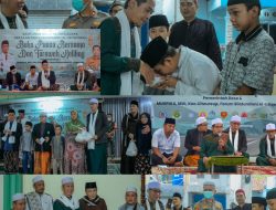 Kolaborasi Demi Terjaganya Desa Leuwinutug Ngahiji, Ulama dan Umaro Adakan Santunan Yatim dan Dhuafa