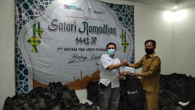 Ramadhan, Antam Pongkor Salurkan Ribuan Paket Sembako dan Santunan Yatim di 12 Desa