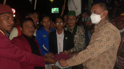 Setelah Buka Puasa, Mahasiswa Kelompok Cipayung Plus Serahkan Tuntutannya