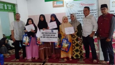 Buka Puasa Bersama Yatim, Vinuscare Berikan Beasiswa dan Santunan Ramadhan