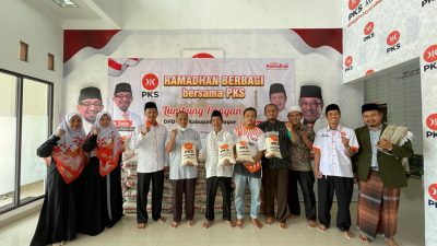 PKS Kabupaten Bogor Bagikan 10 Ton Beras