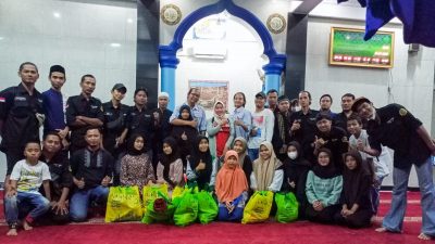Katar RW 19 Tlajung Udik Gandeng BTJ Santuni Anak Yatim