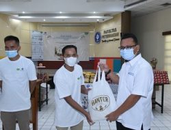 Terus Peduli, HANTER IPB University Berbagi 285 Paket Bingkisan Lebaran