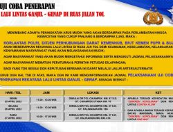 Dear Pemudik, Mulai Besok Korlantas Polri Uji Coba Ganjil Genap di Tol Cikampek
