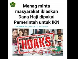 Beredar Narasi Menag Minta Dana Haji untuk IKN, Kemenag: Itu Fitnah dan Hoaks