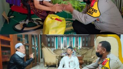 Sambangi Tokoh Agama, Kapolsek Babakan Madang Lakukan Ini