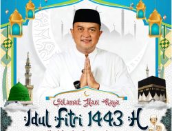 Rudy Susmanto Ucapkan Selamat Idul Fitri 1443 Hijriah, Ini Pesannya