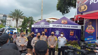 Kapolda Jabar Tinjau Pos Pam Gadog, Ini yang Dilakukan