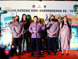 Kapolri Tutup Festival Musik Jalanan, Sampaikan Pesan Penting Ini