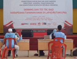 Lapas Cibinong Gelar Skrining TBC Bagi Warga Binaan