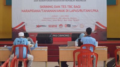 Lapas Cibinong Gelar Skrining TBC Bagi Warga Binaan