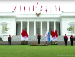 Jokowi Resmi Lepas Kontingen Indonesia ke SEA Games XXXI Vietnam