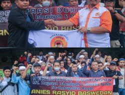 Area Gelar Deklarasi Dukung Anies Baswedan Capres 2024