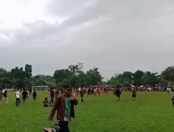 Bikin Malu, Pertandingan Sepak Bola Piala Bupati Bogor Lagi-Lagi Berakhir Ricuh
