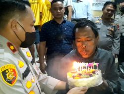 Asli Keren, Korban Curanmor Ini Dapat Kado Istimewa dari Polsek Cileungsi di Hari Ulang Tahunnya