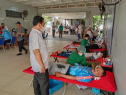 Pemdes Ciangsana dan Katar Marga Bakti Gelar Donor Darah, Udin Saputra: Ini Program Sukses Dunia Akhirat