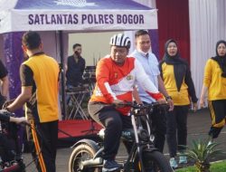 Fun Bike Ala Polres Bogor Sambut HUT Bhayangkara ke-76