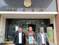 Dikuasai Oknum, Tim Penyelamat Fasos Fasum Perumahan GAS Gugat ke PN Cibinong