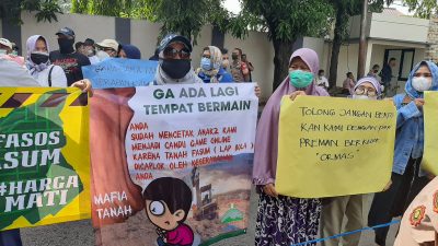 Puluhan Warga Perumahan GAS Geruduk Kantor BPN Botim, Ini yang Diminta