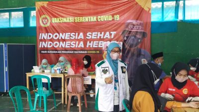 BIN Gelar Vaksinasi di Kecamatan Cijeruk, Ini Kata dr Lindawati Halim