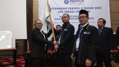 Sah! Oteu Herdiansyah Terpilih Jadi Ketua DPC Peradi Cibinong Kabupaten Bogor 2022-2027