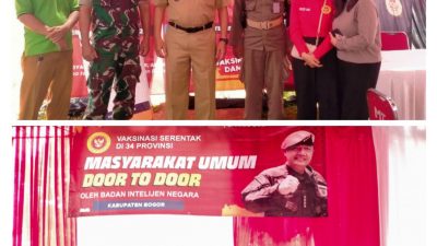 Vaksinasi Massal dari Jokowi dan BIN di Gunung Sindur, Ini Kata Camat Dace Hatomi