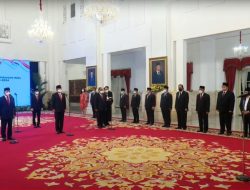 Jokowi Lantik Dua Menteri dan Tiga Wamen, Ini Nama-namanya