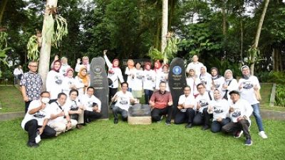 Angkatan 14 IPB University Resmikan Taman Kolaborasi, Prof Arif Satria Sampaikan Hal Ini