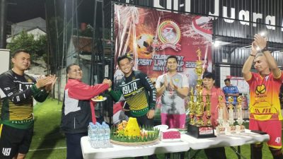 Kasat Lantas Polres Bogor Gelar Tournament Mini Soccer 2022