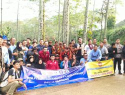 Peduli Korban Longsor dan banjir Bandang di Leuwiliang, JMI Bogor Raya Bareng PB Inspira Salurkan Bantuan