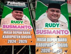 Simpatisan Rudy Susmanto Tebar Baliho Dukungan Bertuliskan PaRuSus