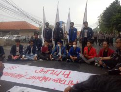 Aliansi BEM Bogor Gelar Demo Gugat Istana Tolak RKHUP
