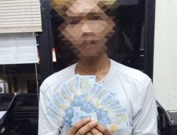 Warga Harap Hati-Hati, Polisi Tangkap Pengedar Upal Dengan Modus Jual Beli Handphone