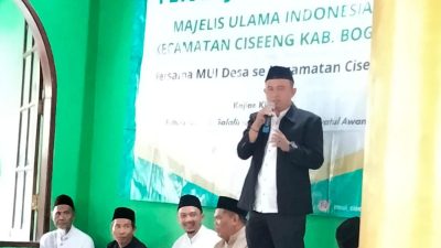 Perkuat Sinergitas Ulama Umaro, Pemcam Dan MUI Ciseeng Rutin Taklim Bersama