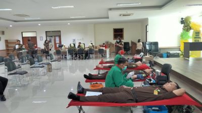 Peringati Hari Bhakti Adhyaksa ke 62, Kejari Kabupaten Bogor Adakan Donor Darah