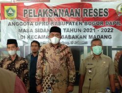 Dewan Dapil 1 Reses di Babakan Madang, Rudy Susmanto Ketua DPRD Fokus Realisasikan Sektor Pendidikan