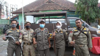 Satpol PP Parungpanjang Amankan Sajam Milik Pelajar Saat Tawuran, Camat Akan Lakukan Hal Tegas Ini