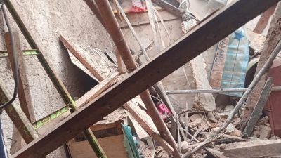 Rumah Ambruk Saat Tidur, Pasutri Ini Alami Luka Akbibat Tertimpa Reruntuhan