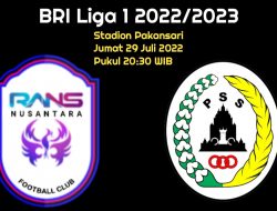 Prediksi RANS Nusantara FC vs PSS Sleman di BRI Liga 1: Saling Incar Kemenangan Perdana