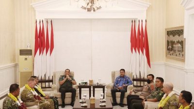 10 Perwira Angkatan Darat dari 10 Negara Sahabat Ini Sambangi Kota Bogor