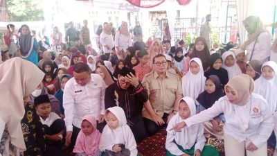 Peringati 10 Muharram, Pira Kecamatan Citeureup Santuni 203 Anak Yatim