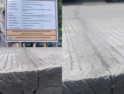 Parah! Baru Selesai Dibangun, Satu Ruas Betonisasi Jalan Citeureup-Sukamakmur Retak