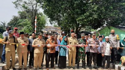 Dinantikan Sekian Lama, Jembatan Berkah di Rawapanjang Akhirnya Diresmikan