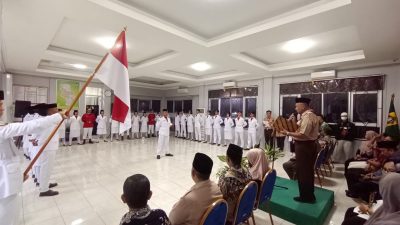 Plt Camat Ciseeng Kukuhkan 31 Anggota Paskibraka HUT RI ke 77