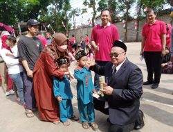 Rayakan HUT RI, PT Kahaptek Gelar Upacara dan Santunan